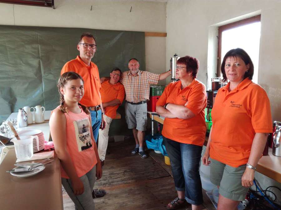 Kuchenverkäufer der Frühschicht