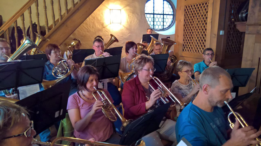 Hochzeitsprobe in der Marienkirche Altheim (Alb)