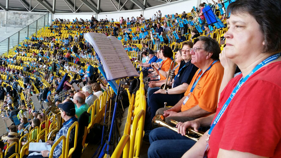 Vor dem Festgottesdienst